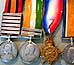 A collection of medals from the early 20th century