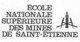 Ecole des Mines de Saint Etienne; 1957-1960